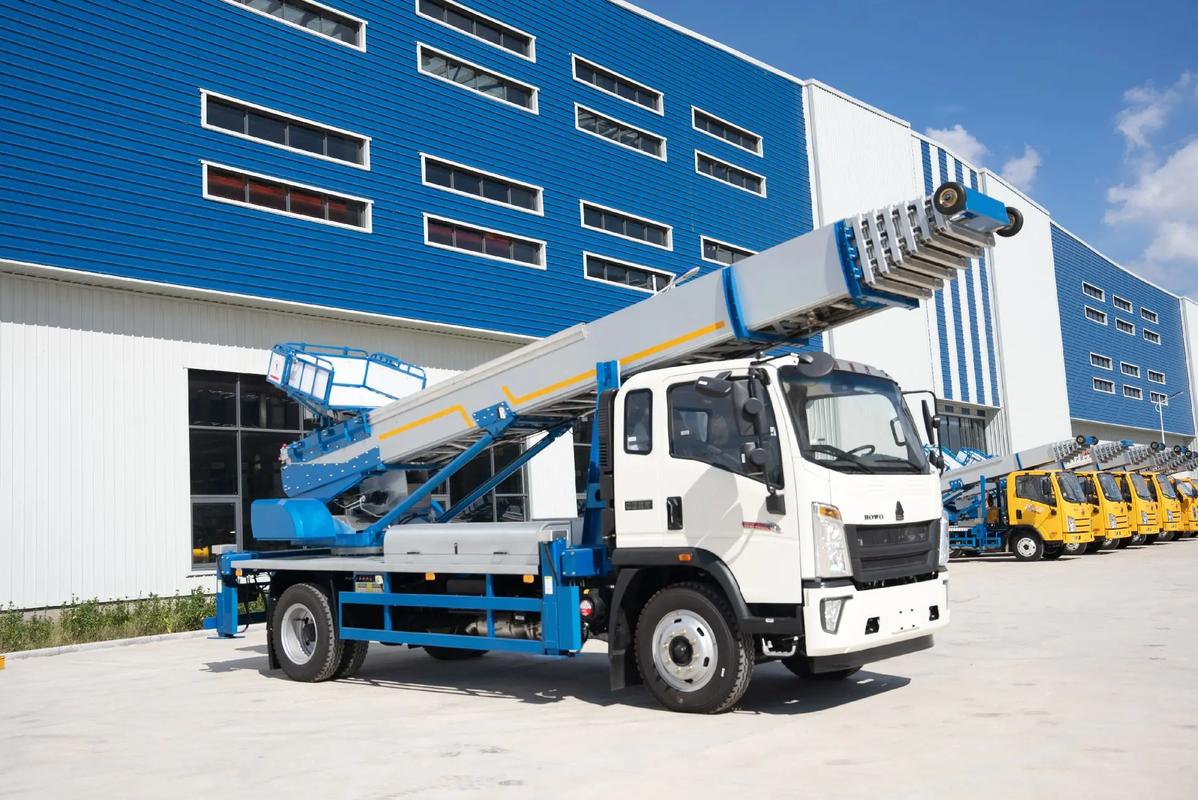 大安出租云梯车高空作业车 建筑垃圾搬运